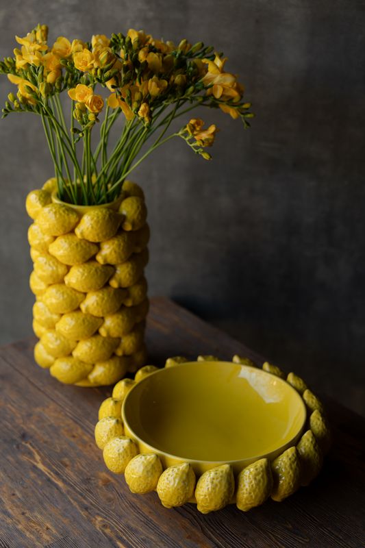 Decorative Lemon Platter