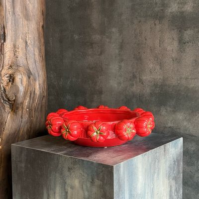Decorative Tomato Platter Decorative Tomato Platter