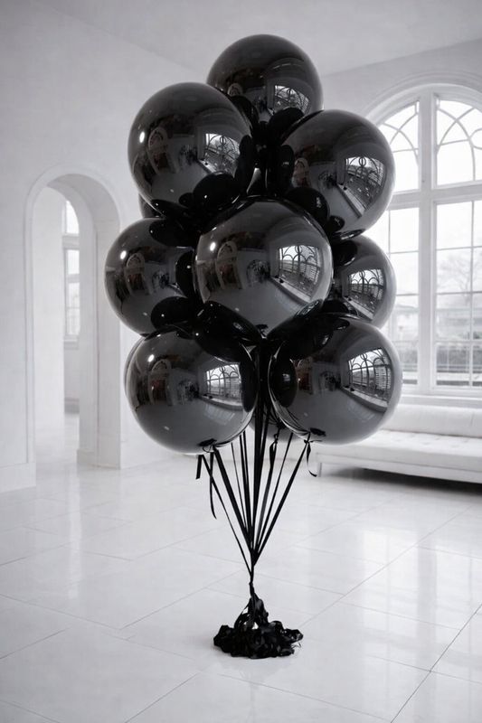 Сет из шаров-гигантов XXL 61см (черный)