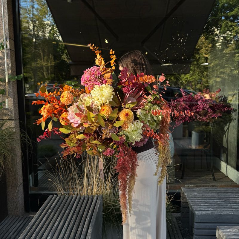 XXL Bouquet of Seasonal Hydrangeas and Flowers