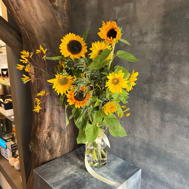 Sunflower, Kangaroo Paw and Eucalyptus Bouquet Sunflower, Kangaroo Paw and Eucalyptus Bouquet