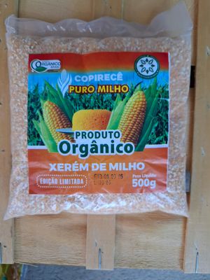 Xerém de milho orgânico (500g)
