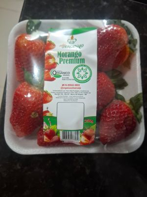 Morango orgânico natural (200g)