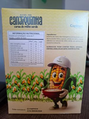 Canjiquinha de milho não transgênico  (200g)