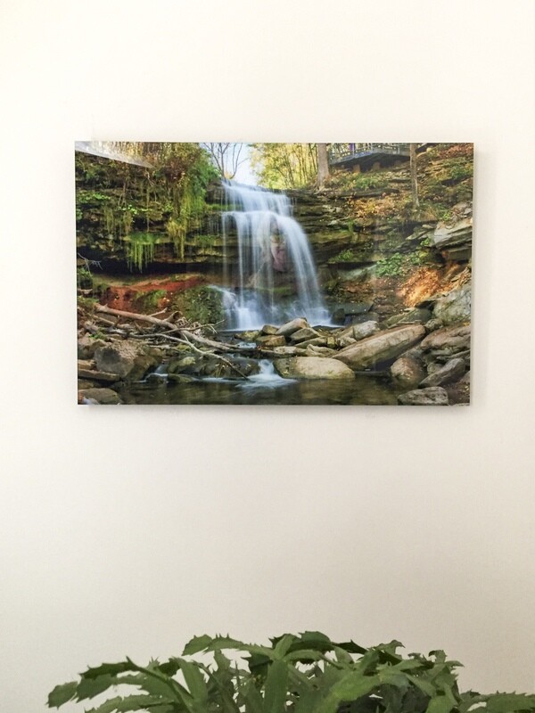 Smokey Hollows Waterfall in Watertown