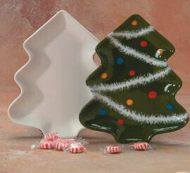 Christmas Tree Plate Christmas Tree Plate