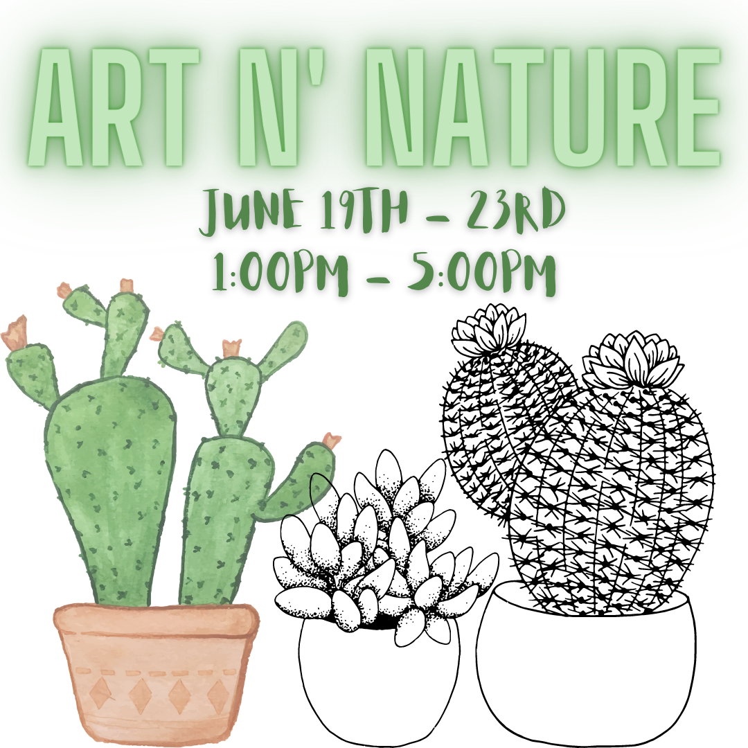 Summer Camp: Art 'n Nature - June 19th