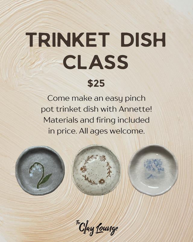 Trinket Dish Workshop — June 1