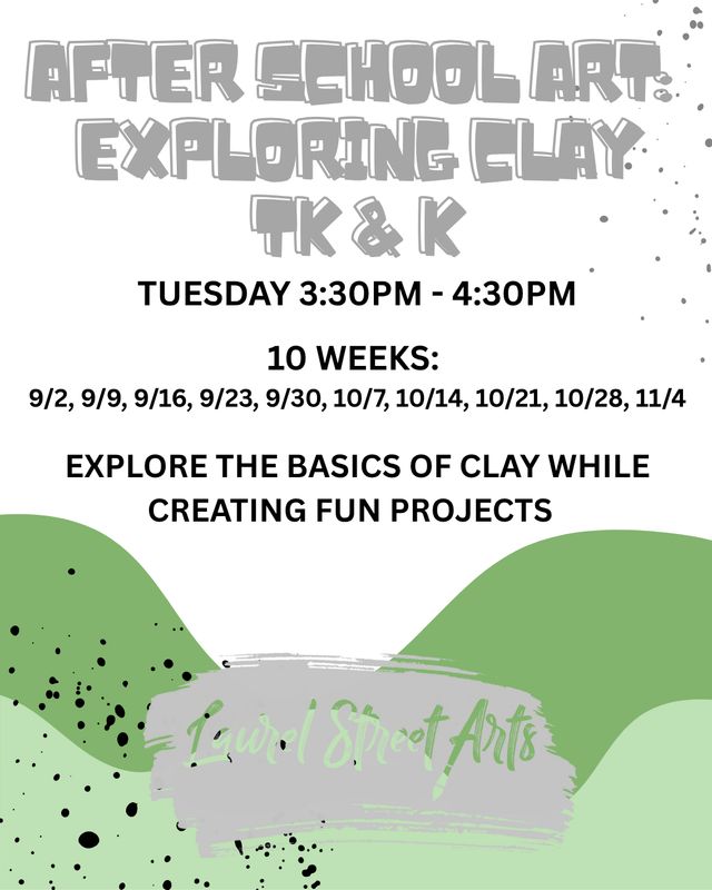 After School Art: Exploring Clay / Tk &amp; K