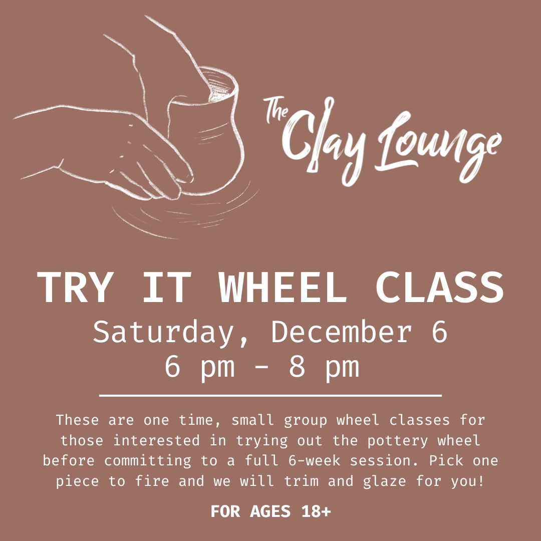 Try It Wheel Class - Saturday, December 6 | 6pm - 8pm