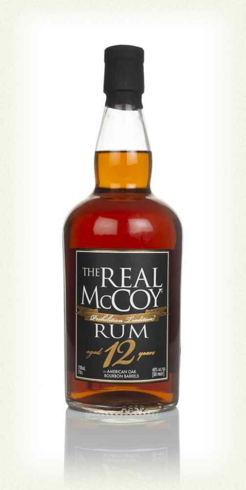 The Real McCoy rum aged 12 years 40° 70cl