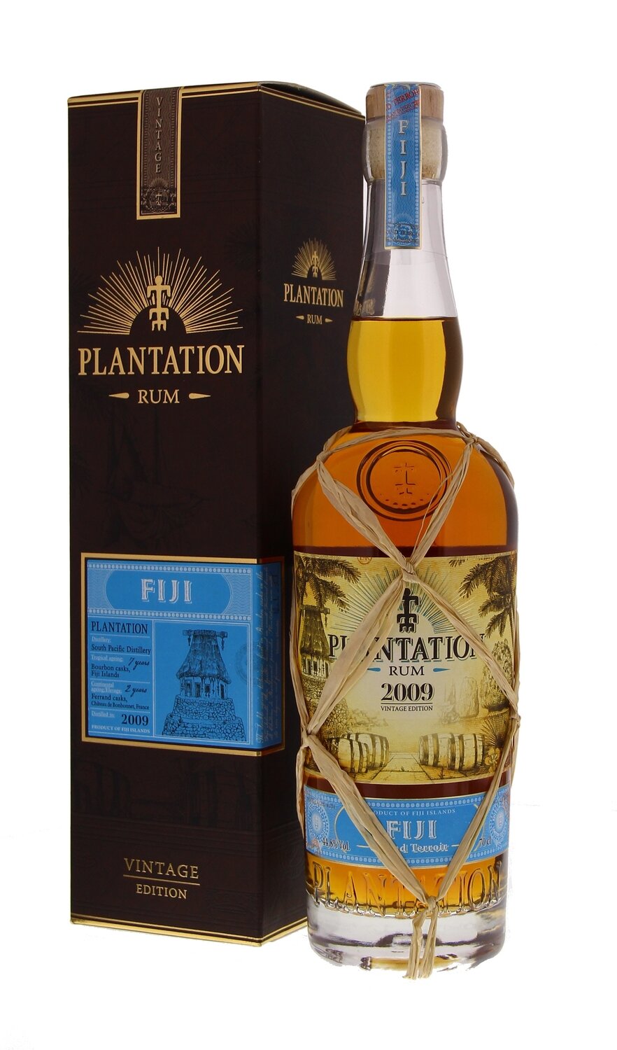 Plantation Rum Fiji 2009 44,8° 70 cl + GBX