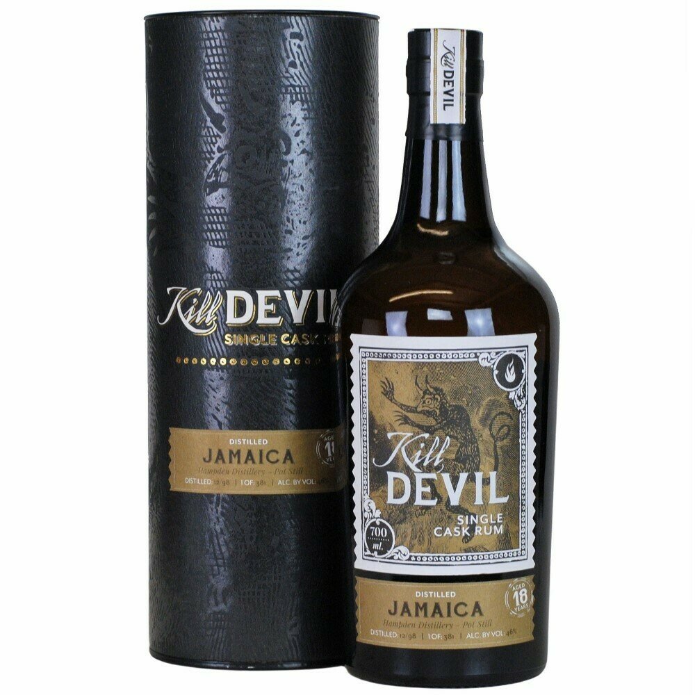 Kill Devil Single Cask Rum Jamaica aged 18 years 46°