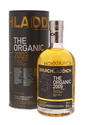 Bruichladdich The Organic 2009 50° 70 cl + GBX