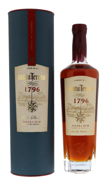 Santa Teresa 1796 Ron Antiguo de Solera 40° 0.7L Santa Teresa 1796 Ron Antiguo de Solera 40° 0.7L