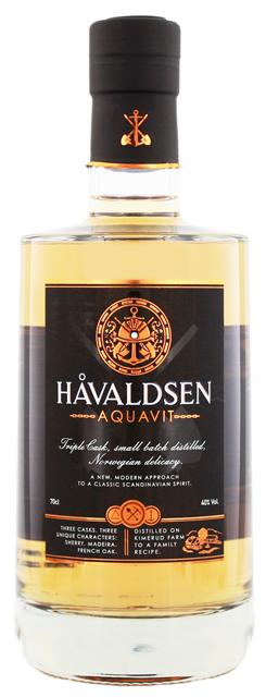 Havaldsen Aquavit Triple Cask 0,7L 40% Havaldsen Aquavit Triple Cask 0,7L 40%