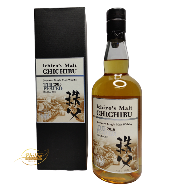 Ichiro’s Malt Chichibu The Peated 2016 - only 6350 bottles - 54.5 % - 70cl Ichiro’s Malt Chichibu The Peated 2016 - only 6350 bottles - 54.5 % - 70cl