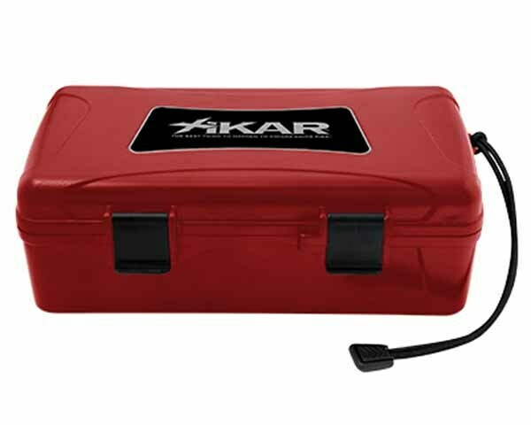 XIKAR TRAVEL HUMIDOR  210XI 10 CIGARS RED