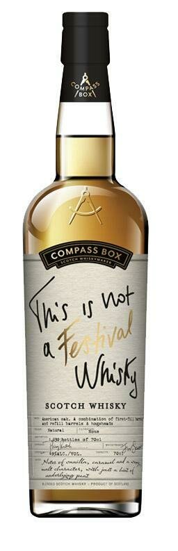 Compass Box THIS IS NOT A FESTIVAL 70cl 49°