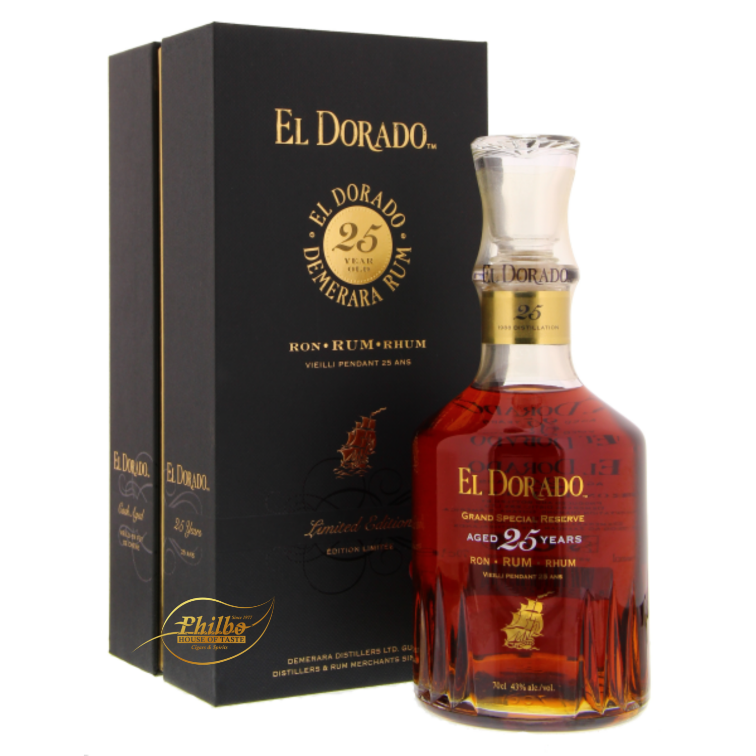 El Dorado 25 Years 43° 0.7L