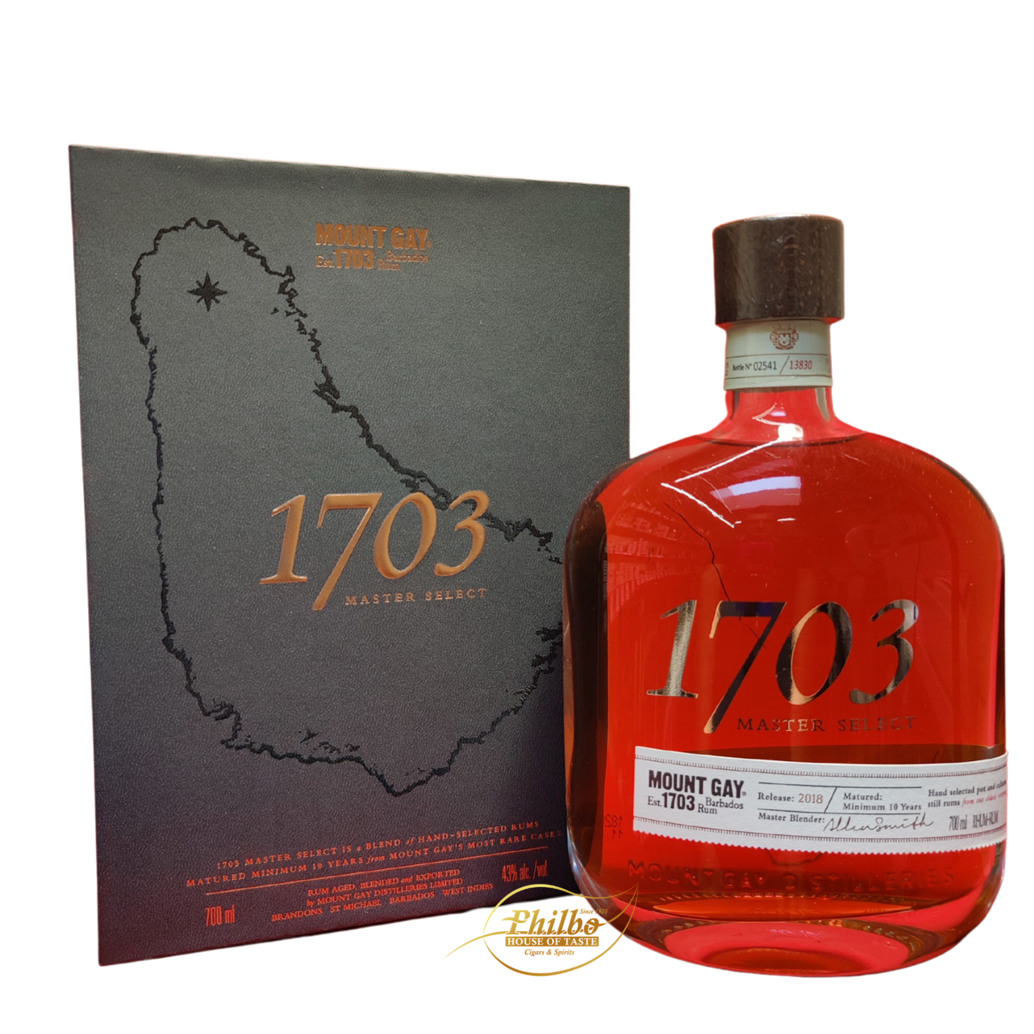 Mount Gay 1703 Master Select 2018 43% 70cl