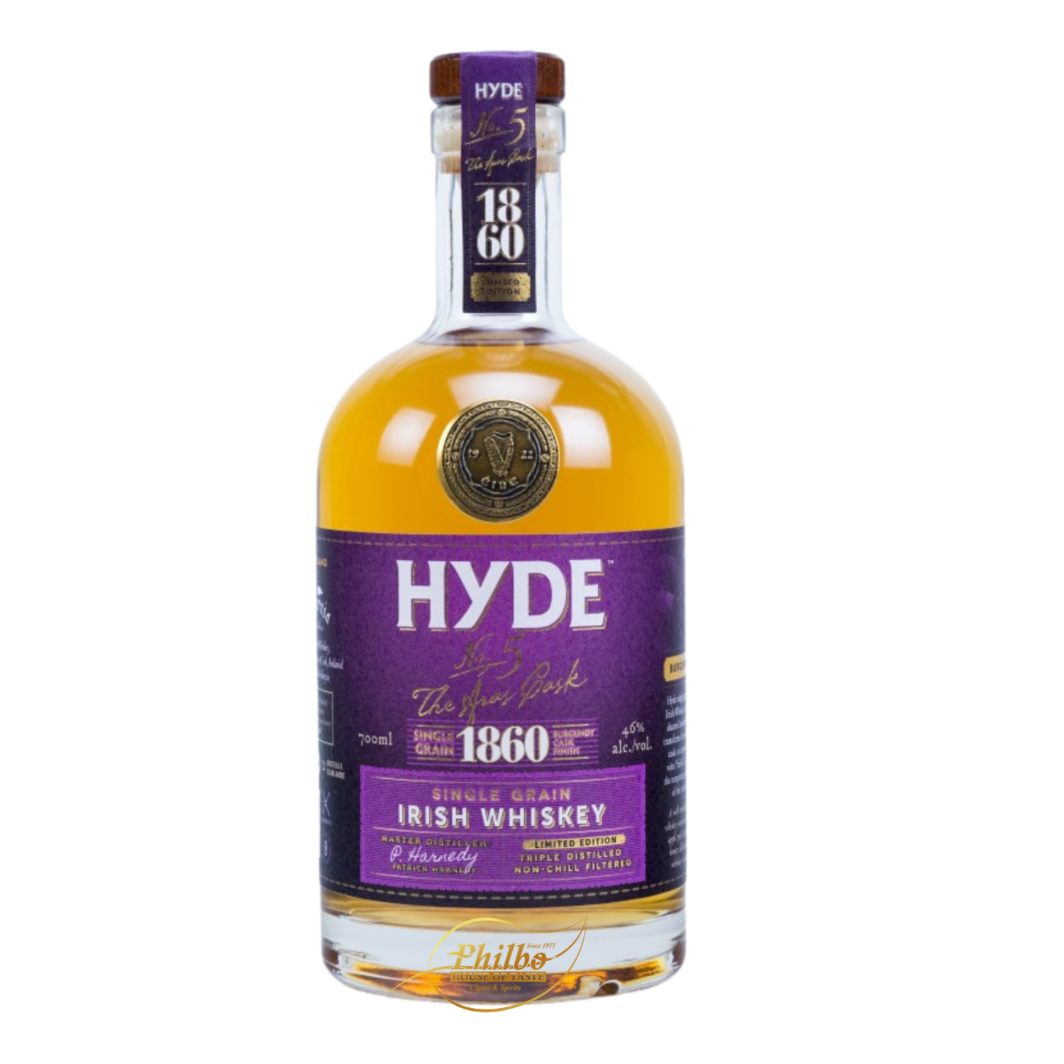 Hyde n°5 - 6y grainburgundy 46% cl70