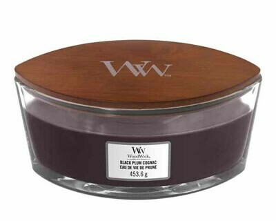 WW Black Plum Cognac Ellipse Candle