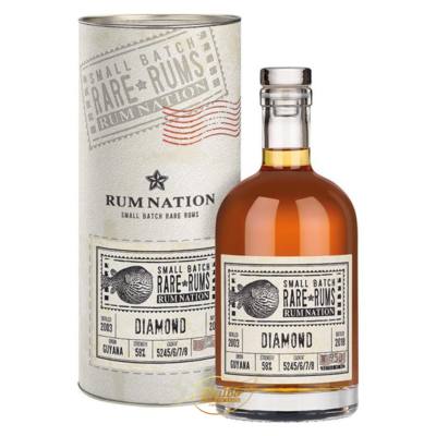 Rum Nation - Rare rums - Diamond SXG - 2003/2018 - 56,8% - 70cl