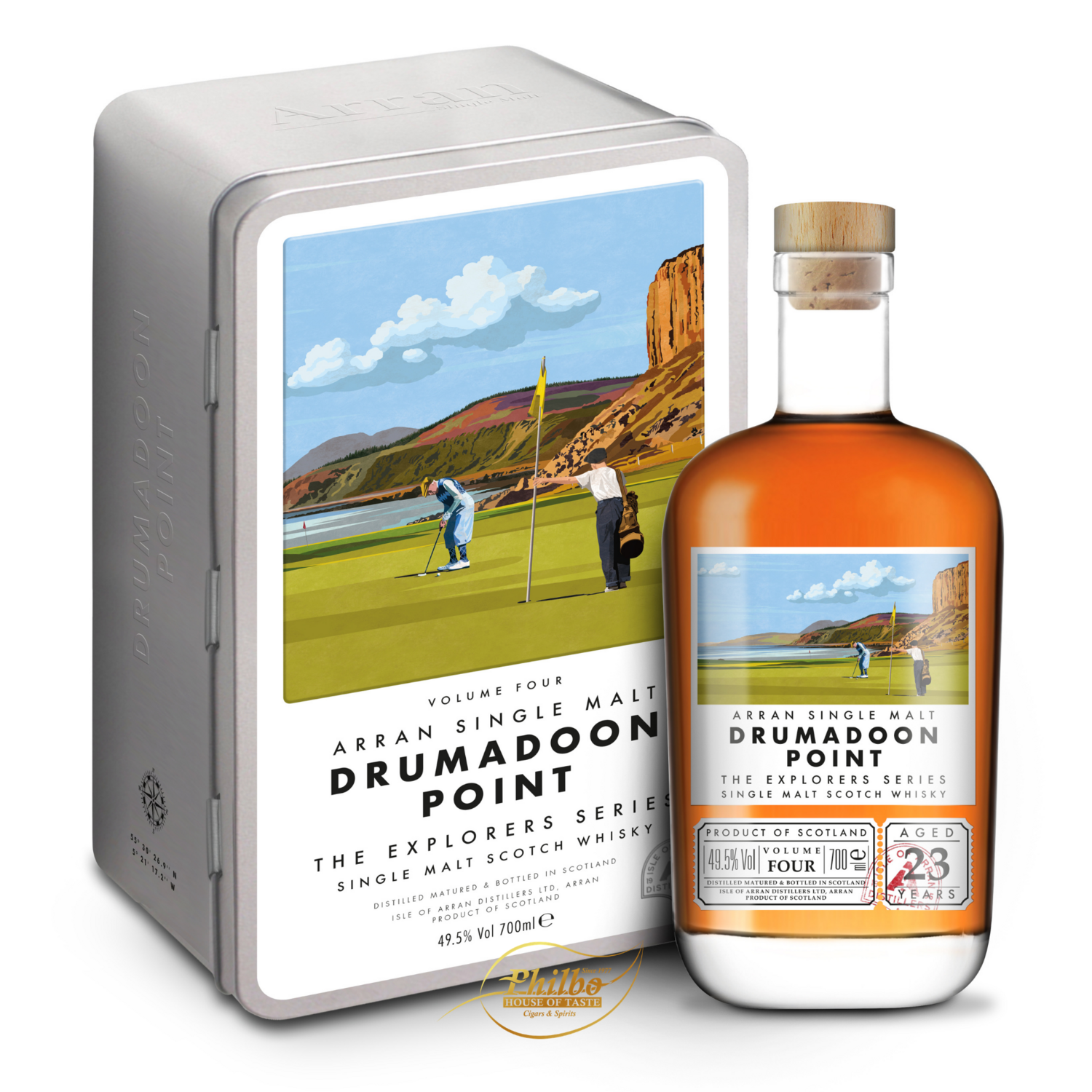 Arran 23y - The Explorers Series Vol 4 - Drumadoon Point - 49,5% - 70 Cl