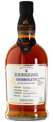 Foursquare SHIBBOLETH Mark XVI 56% 70cl Foursquare SHIBBOLETH Mark XVI 56% 70cl