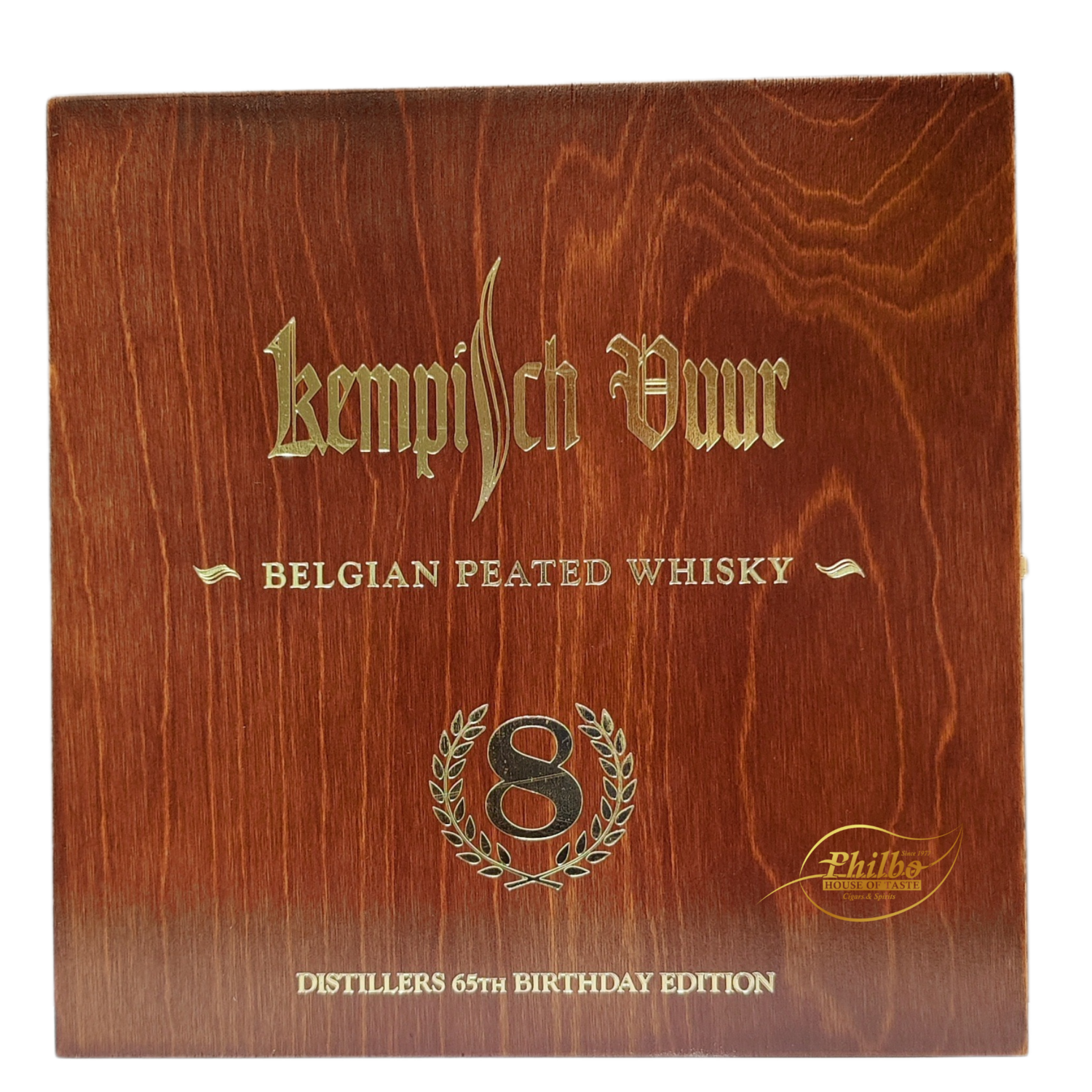 Kempisch Vuur- Belgian Peated Whisky 8Y - 50cl / 46° DISTILLERS 65TH BIRHTDAY EDITION only 191 bottles