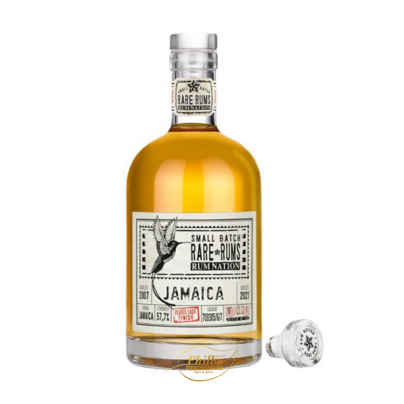 Rum Nation Rare Jamaica 07-21 peated cask fin.57.7°70 Rum Nation Rare Jamaica 07-21 peated cask fin.57.7°70