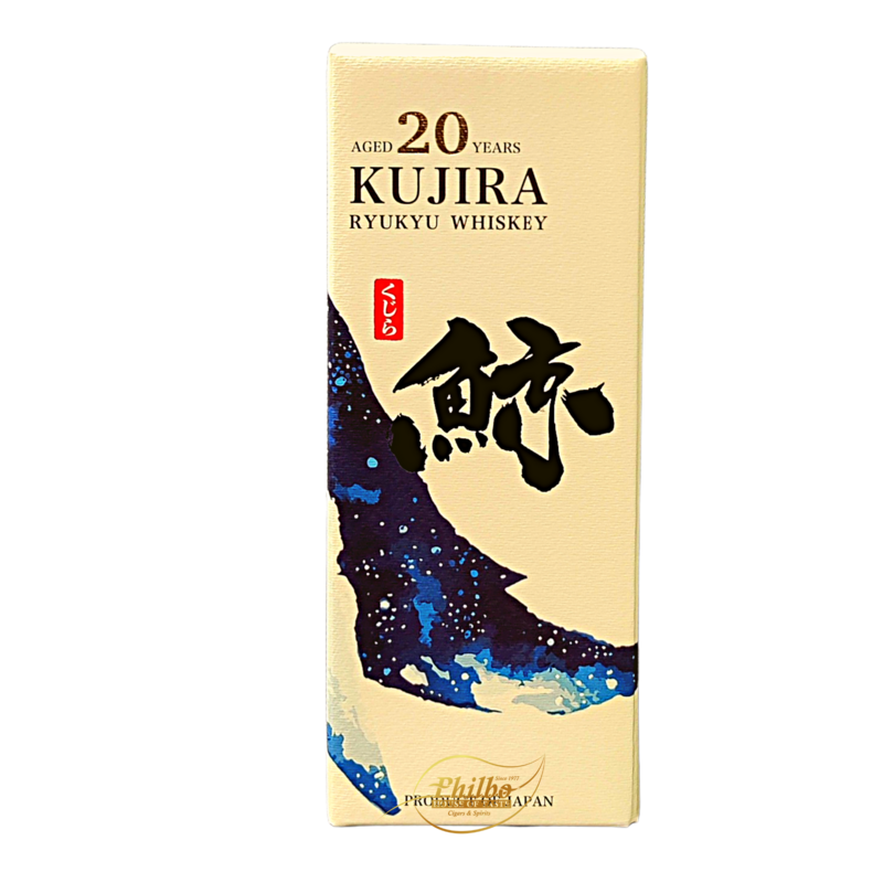 KUJIRA Ryukyu Whisky 20 YEARS OLD Bourbon Cask 43% 70cl