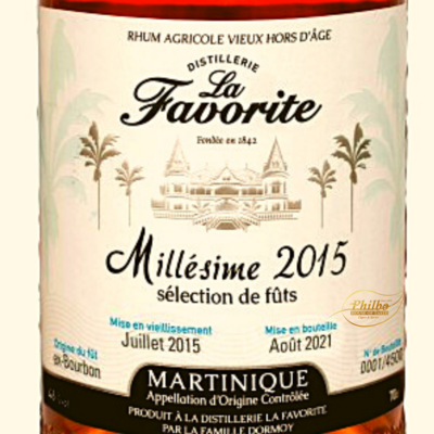 La Favorite 2015 6y 46° 70cl