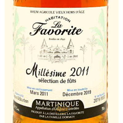 La Favorite 2011 8y 49.7° 70cl