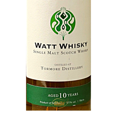 Watt Whisky Tormore 10y 57,1% 70cl
