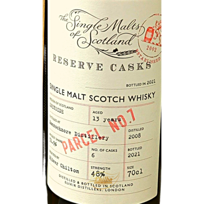 Mannochmore 2008 11y 48% Single Malts of Scotland Reserve Cask Parcel N°7