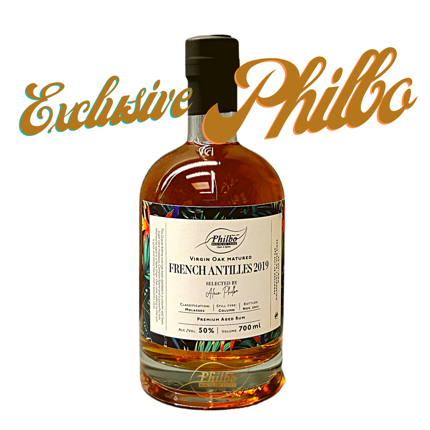 SBS French Antilles 2019 50% 70cl Exclusivly & selected by Philbo House Of Taste Only 72 bottles