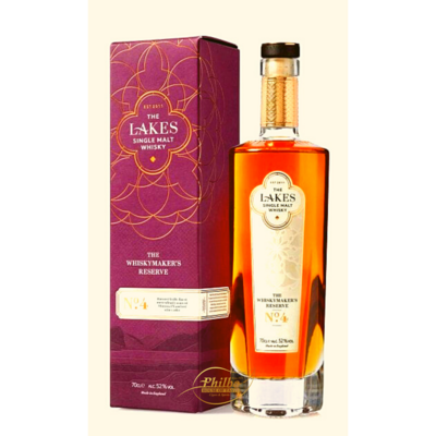 The Lakes Whiskymaker's n°4 Cask Strength 52% 70cl
