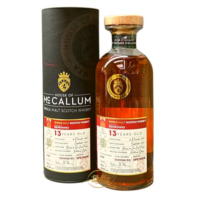 ​Mc Callum Vintage Benrinnes 13y 46,5% 636 bottles