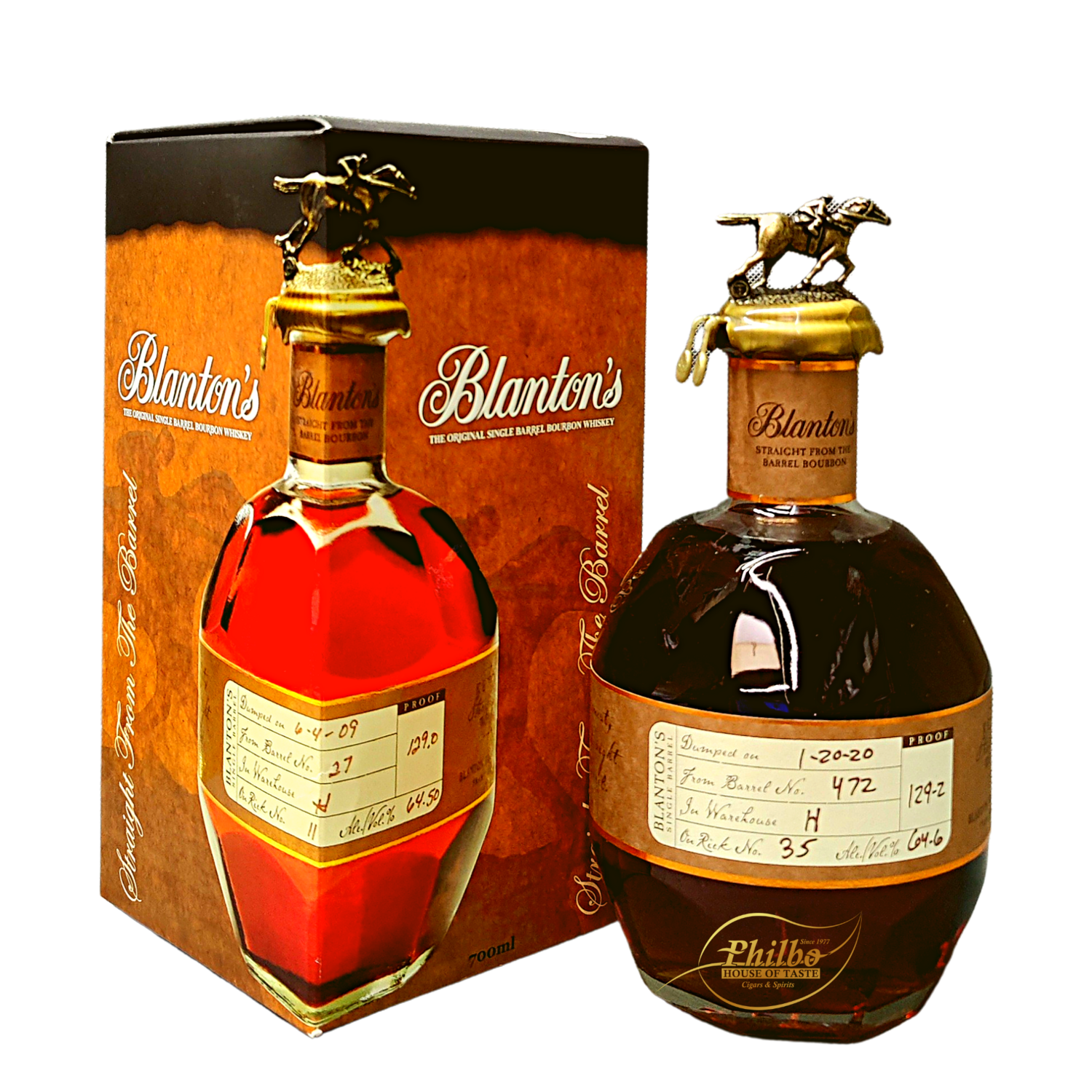 Blanton's Straight from the Barrel 64.50° 70 cl