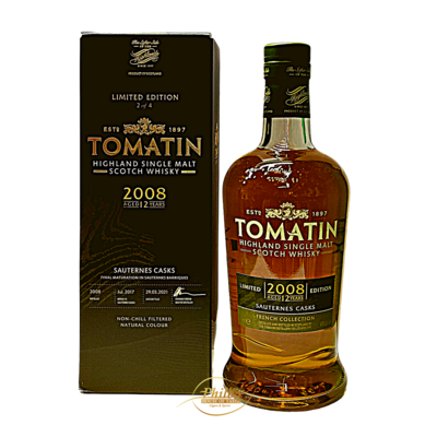 Tomatin 2008 12y Sauternes Casks 46%