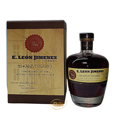 Leon Jimenes - 110 Aniversario Dominican Premium Rum by La Aurora 40% 75cl