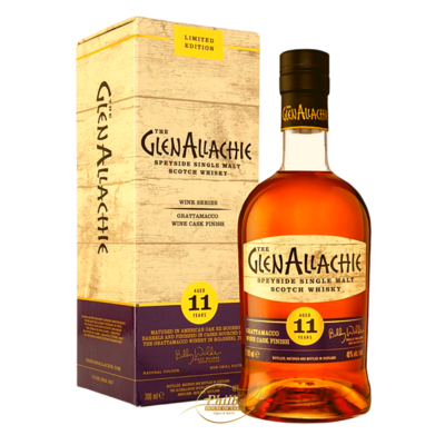 Glenallachie 11y Grattamacco Wine Cask Finish 48%