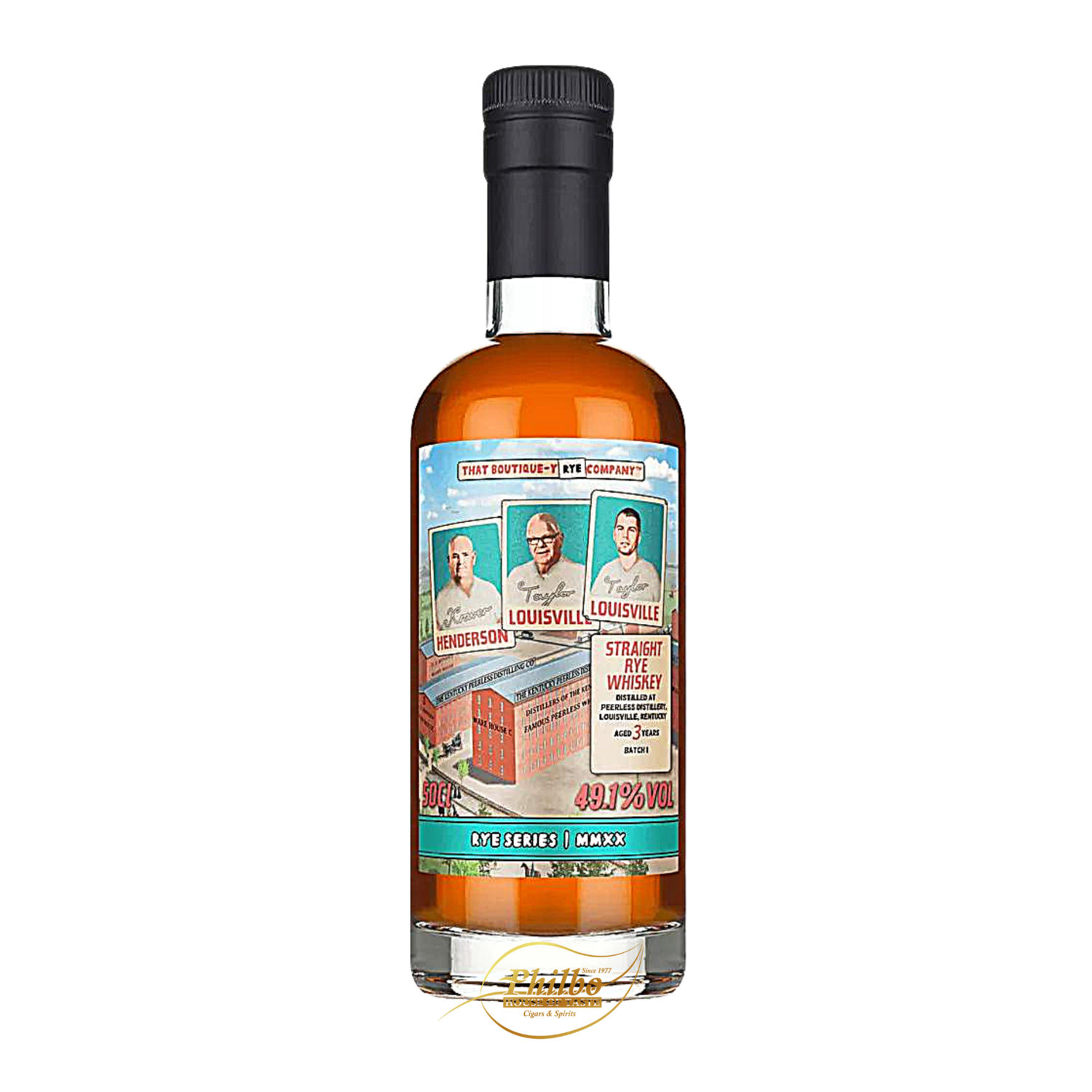That Boutique Whisky-y Rye Series MMXX 3y Company Kentucky Peerless Single Malt Rye Whisky 49,1% 50cl