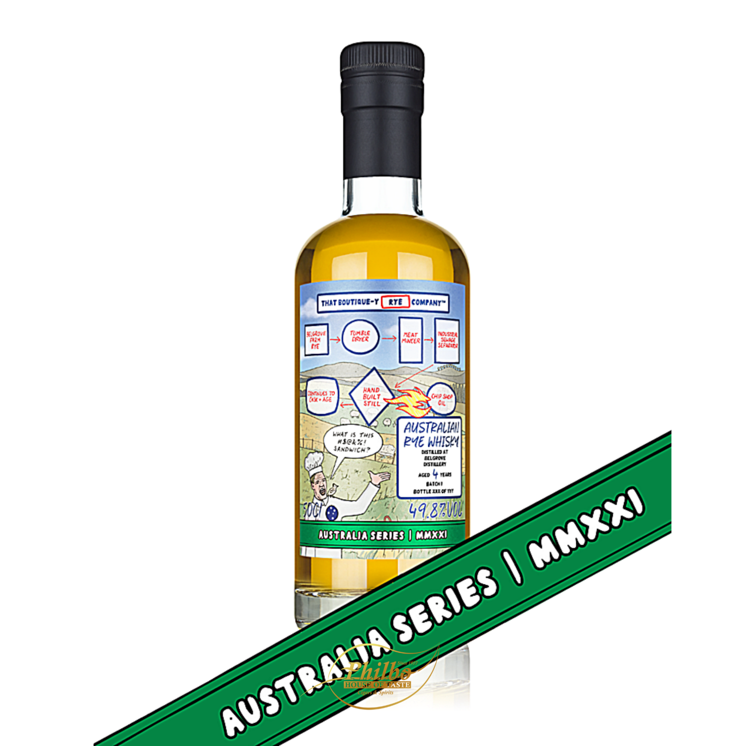 That Boutique Whisky-y Australian Series MMXXI 4y Belgrove Distillery 49,8% 50cl