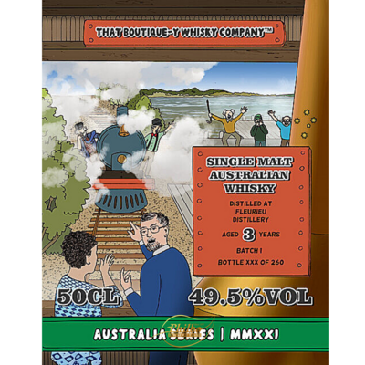 That Boutique Whisky-y Australian Series MMXXI 3y Fleurieu Distillery 49,5% 50cl