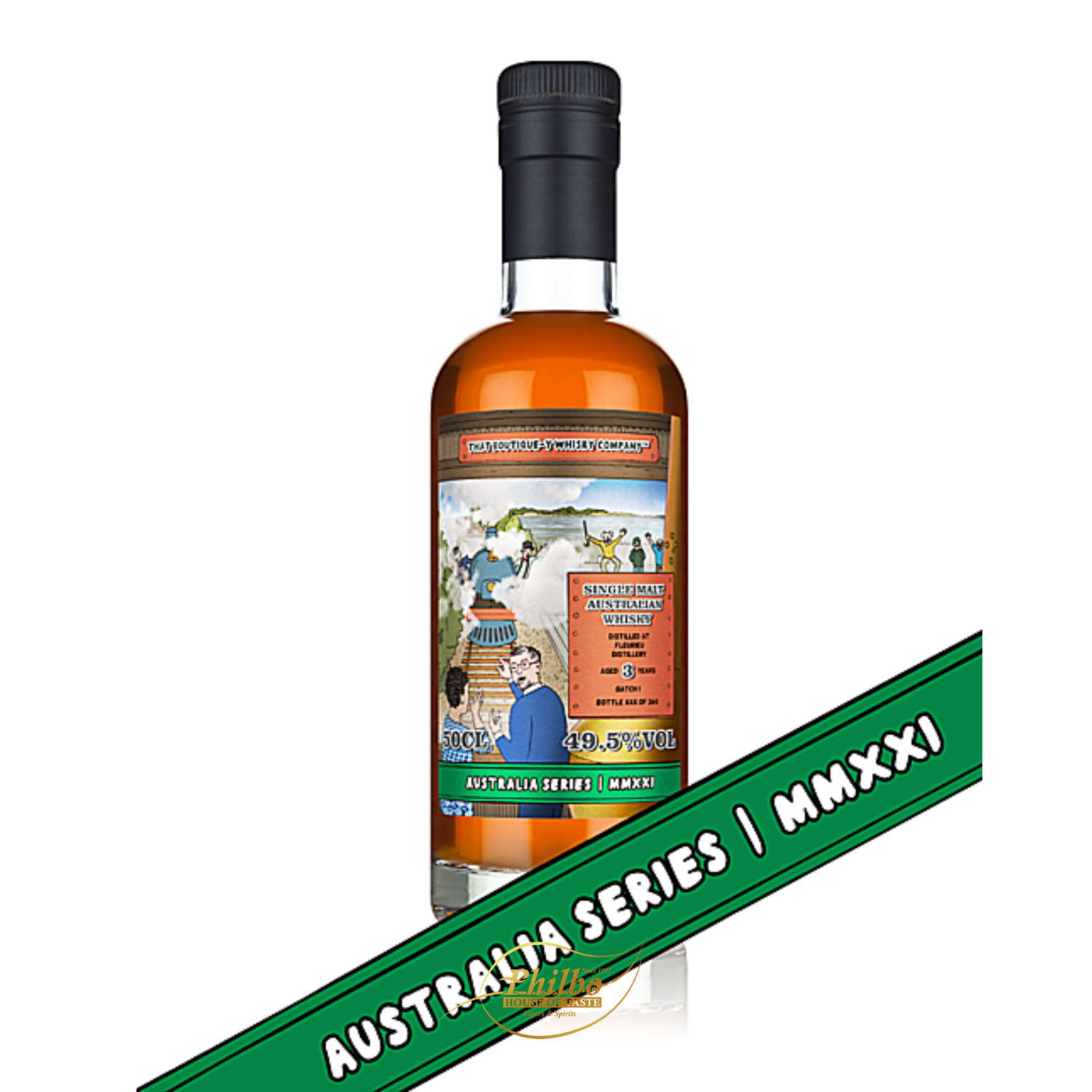 That Boutique Whisky-y Australian Series MMXXI 3y Fleurieu Distillery 49,5% 50cl