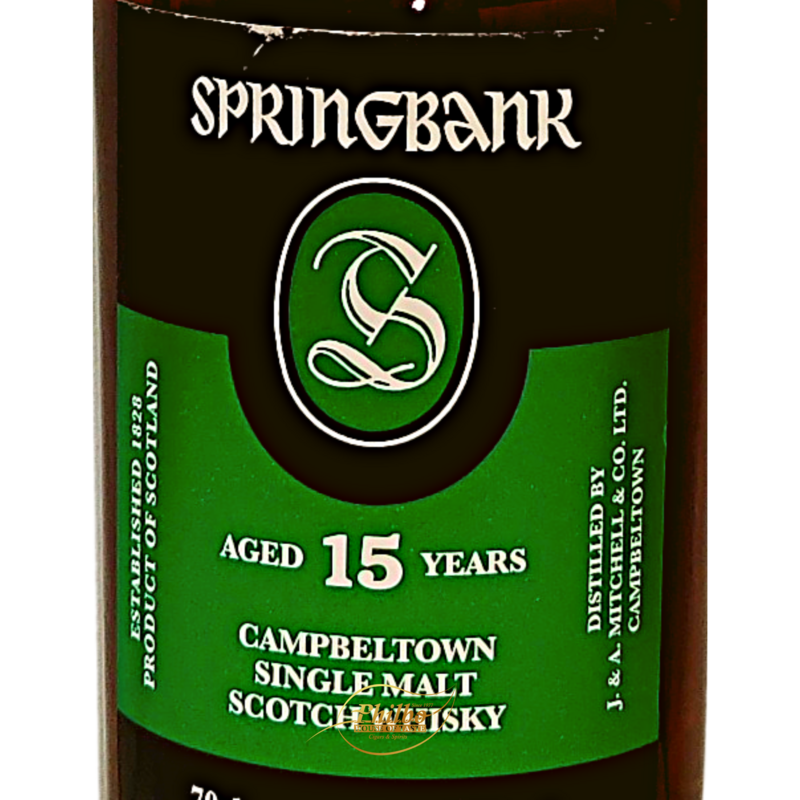 Springbank 15y 46% 70cl