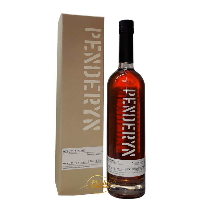Penderyn 2012 Ex-Px Sherry Single Cask 59,1° 0,7l For Premium Spirit Penderyn 2012 Ex-Px Sherry Single Cask 59,1° 0,7l For Premium Spirit